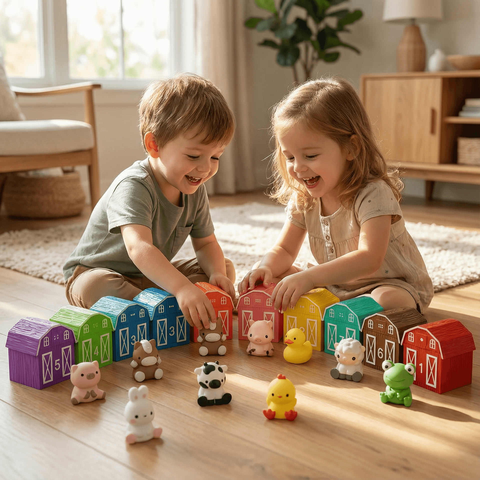 Wesoła Farma – Edukacyjne Zwierzątka Montessori dla Dzieci 4