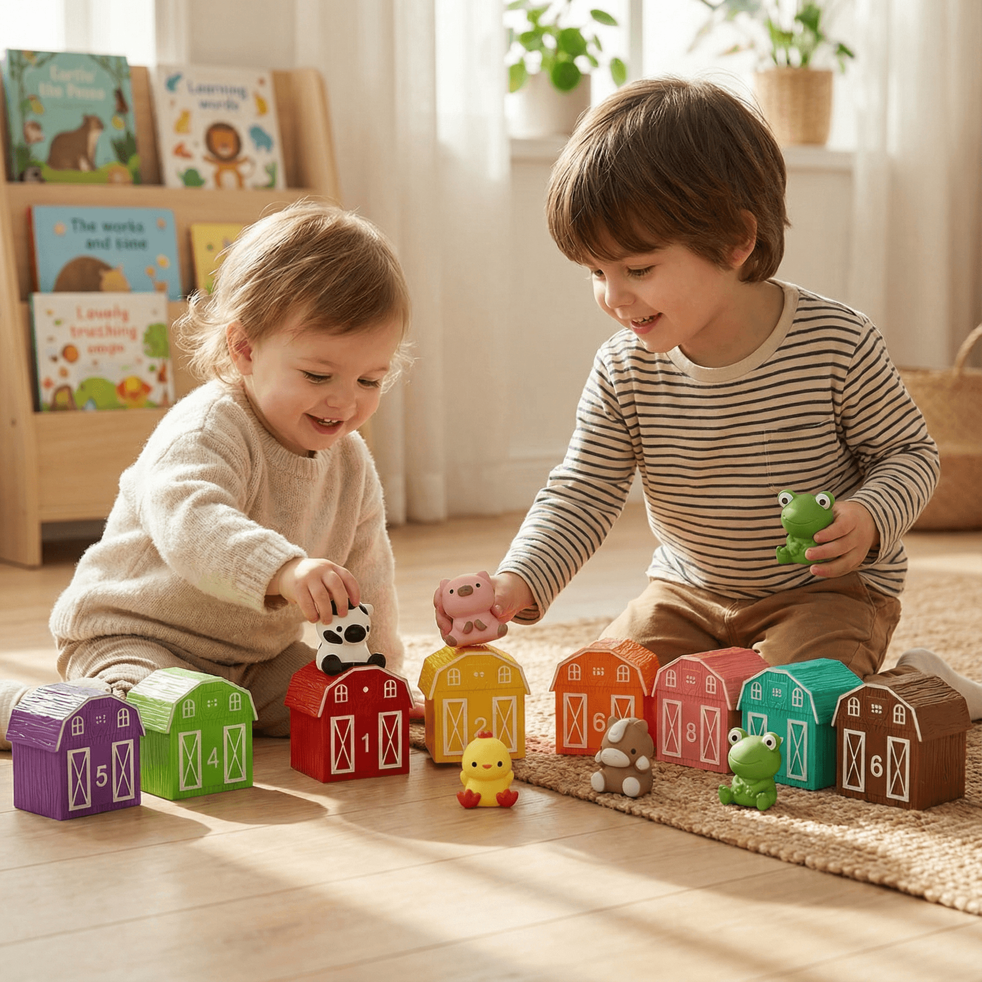 Wesoła Farma – Edukacyjne Zwierzątka Montessori dla Dzieci 6