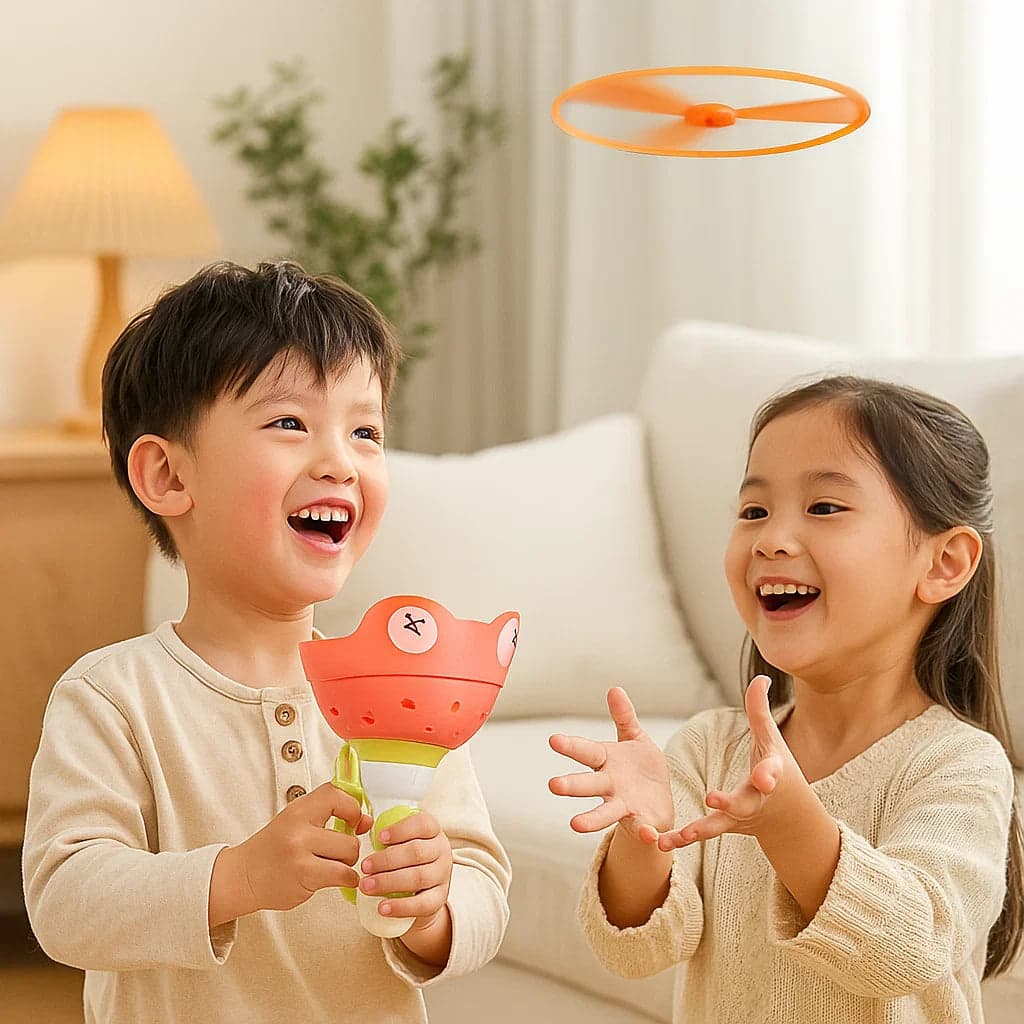 Wirujący śmigłowiec na sznurek | Rozwija koordynację 2