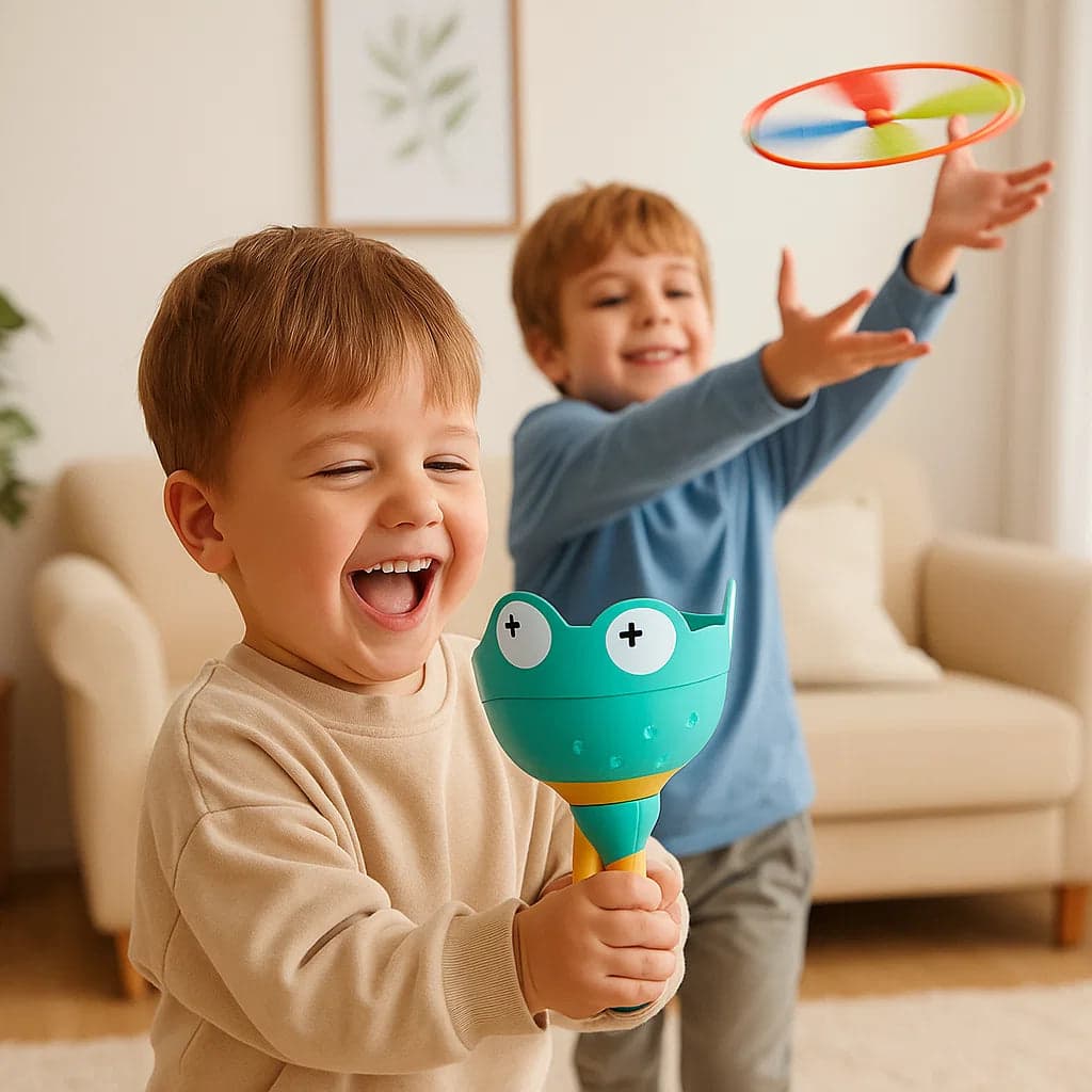 Wirujący śmigłowiec na sznurek | Rozwija koordynację 3