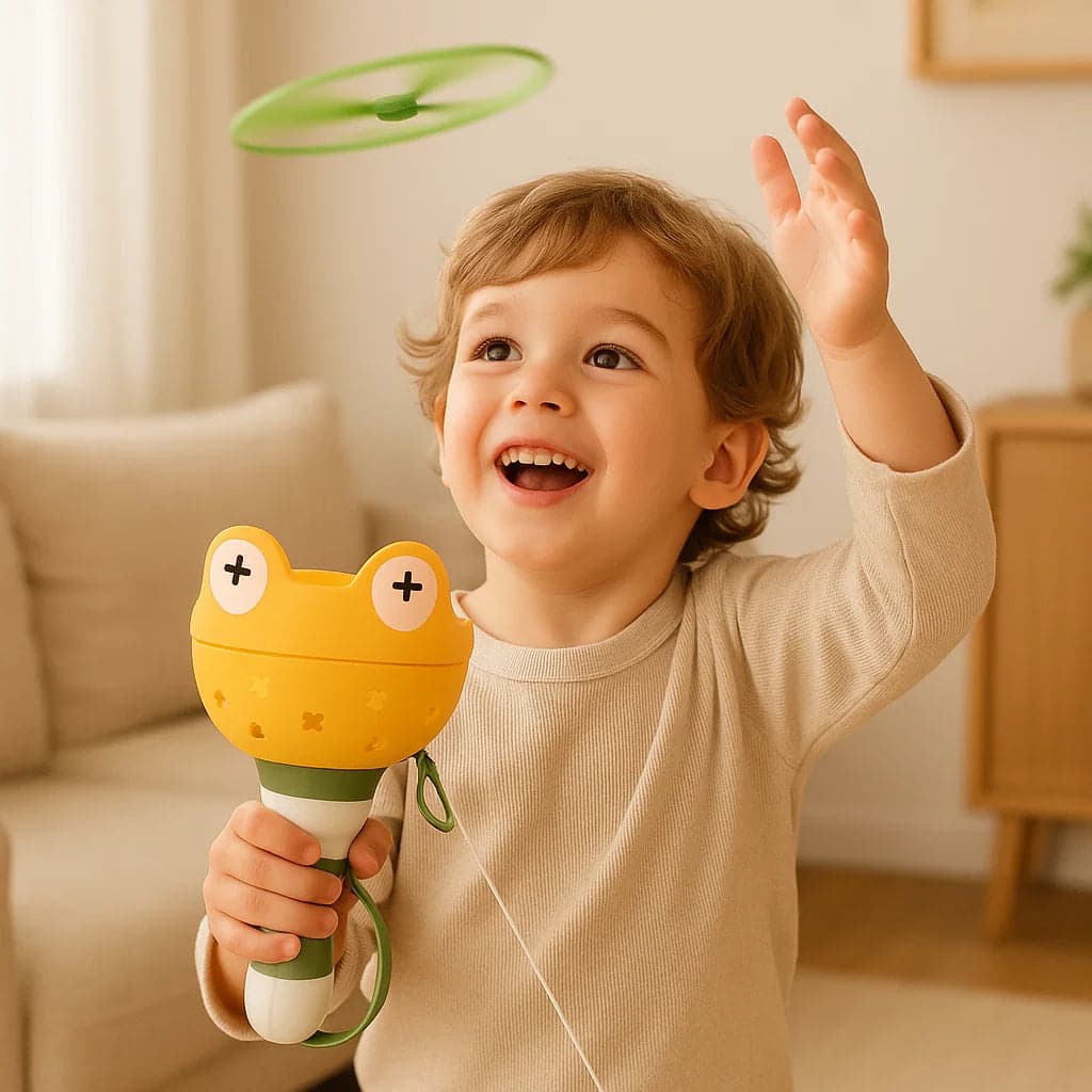 Wirujący śmigłowiec na sznurek | Rozwija koordynację 5