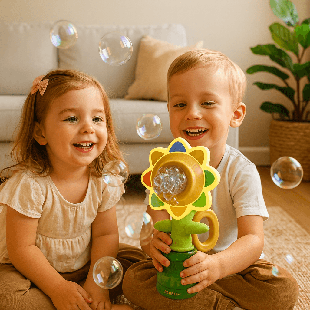 Zabawka dla dzieci | Ruchomy kwiat bańkowy