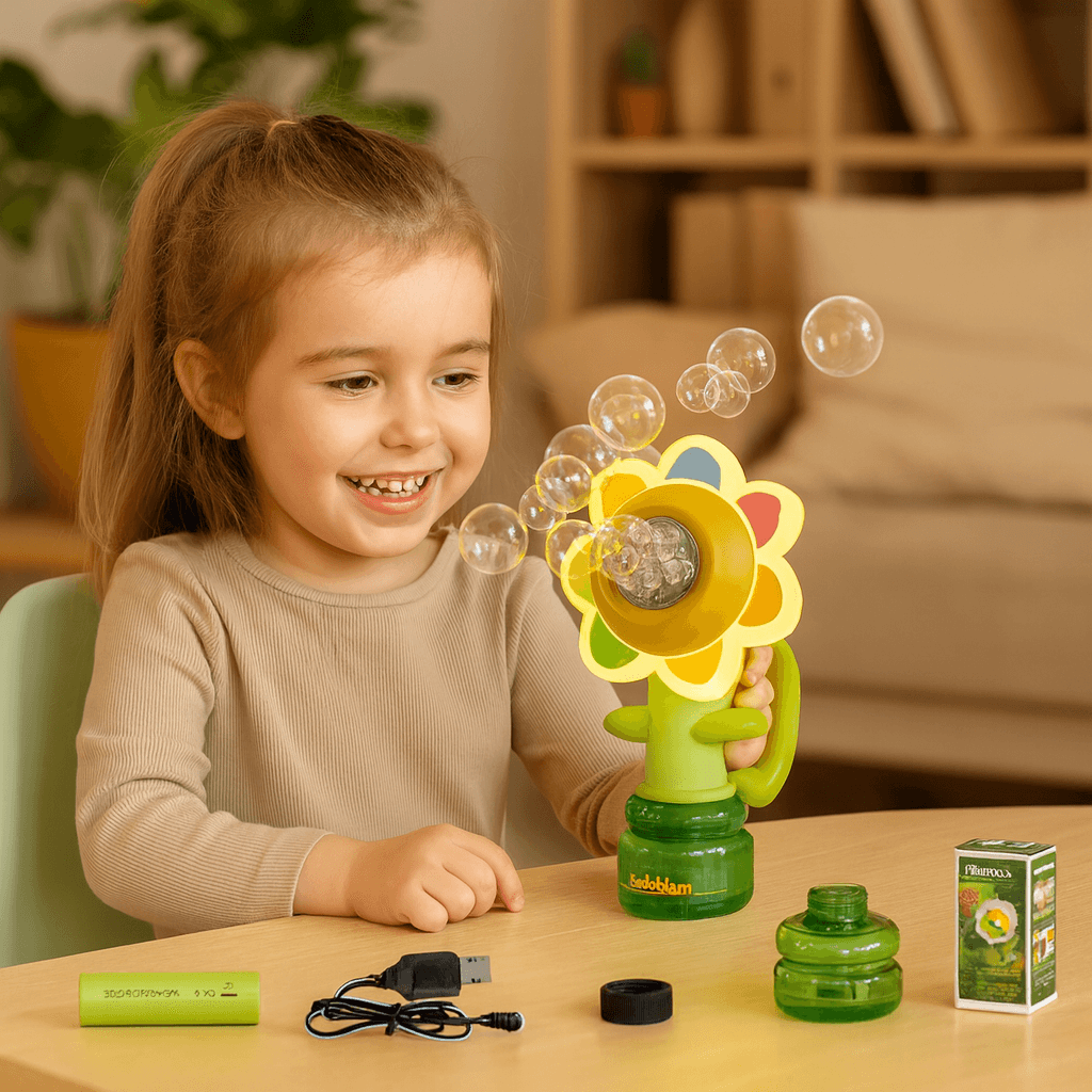 Zabawka dla dzieci | Ruchomy kwiat bańkowy 2
