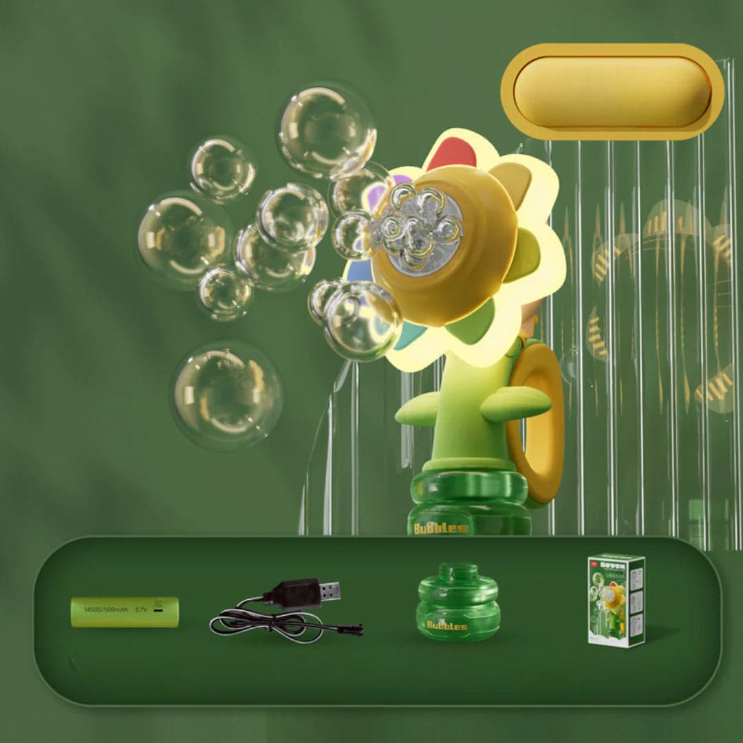 Zabawka dla dzieci | Ruchomy kwiat bańkowy 3