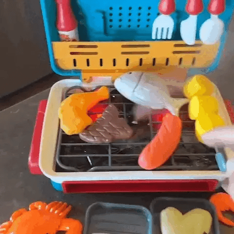 Zestaw BBQ dla dzieci | Interaktywny z efektem pary 2