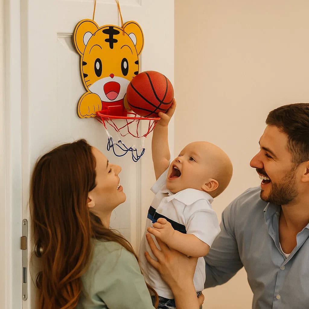 Zestaw do koszykówki dla dzieci | Uroczy design