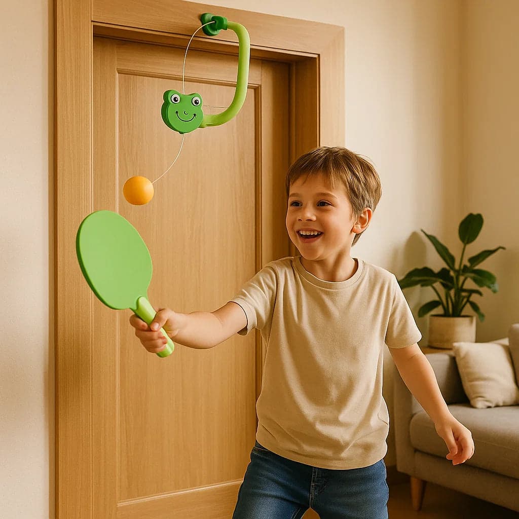 Zestaw do Ping Ponga | Kompaktowy i łatwy montaż 1,5 kg