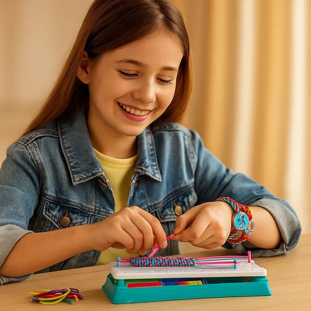 Zestaw do plecenia bransoletek | Rozwija kreatywność 2