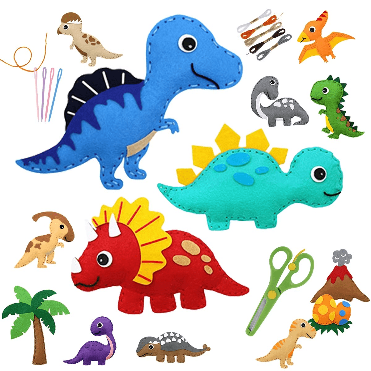 Zestaw do Szycia z Filcu – Kreatywne Rękodzieło dla Dzieci 10