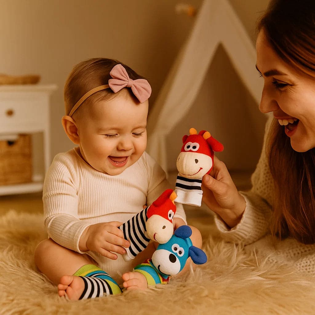 Zestaw Grzechotek | Stymulacja Rozwoju Motorycznego 2