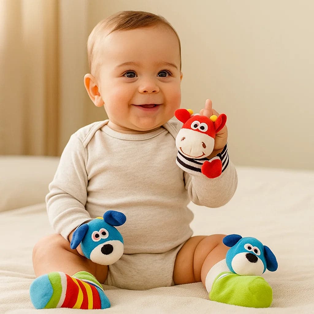 Zestaw Grzechotek | Stymulacja Rozwoju Motorycznego 4