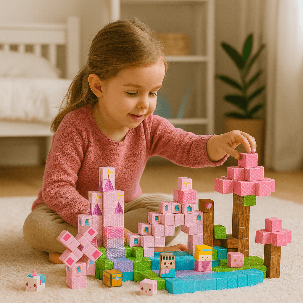 Magnetyczne Klocki Pikselowe – Kreatywne Budowanie 2