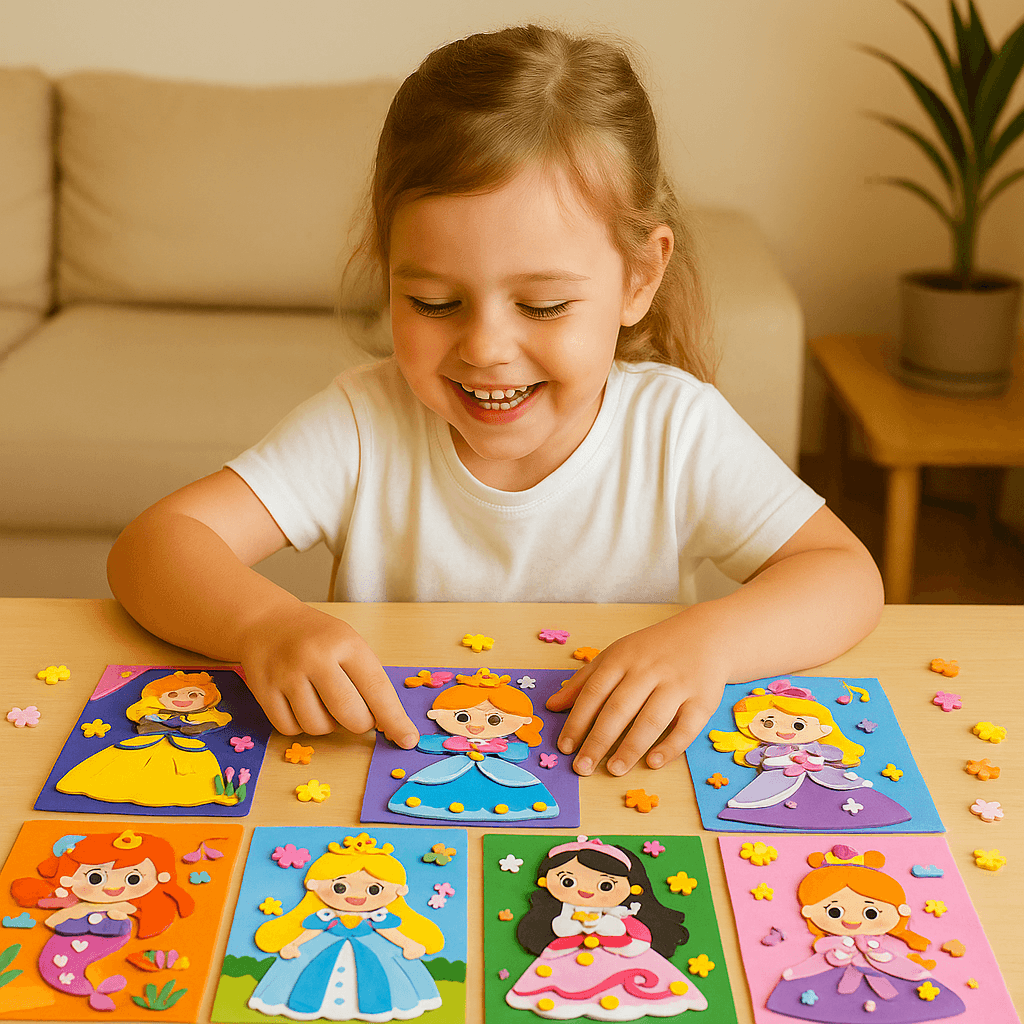 Zestaw naklejek kreatywnych | Rozwija wyobraźnię 3