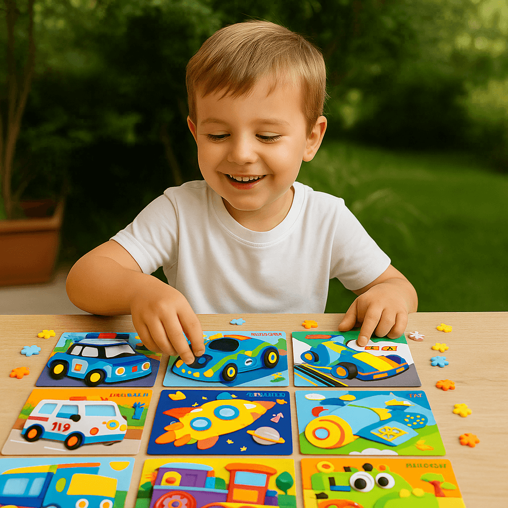 Zestaw naklejek kreatywnych | Rozwija wyobraźnię 4