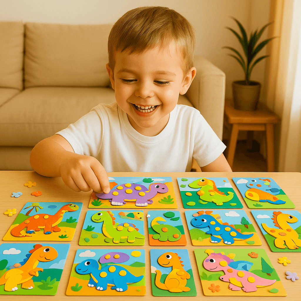 Zestaw naklejek kreatywnych | Rozwija wyobraźnię 5