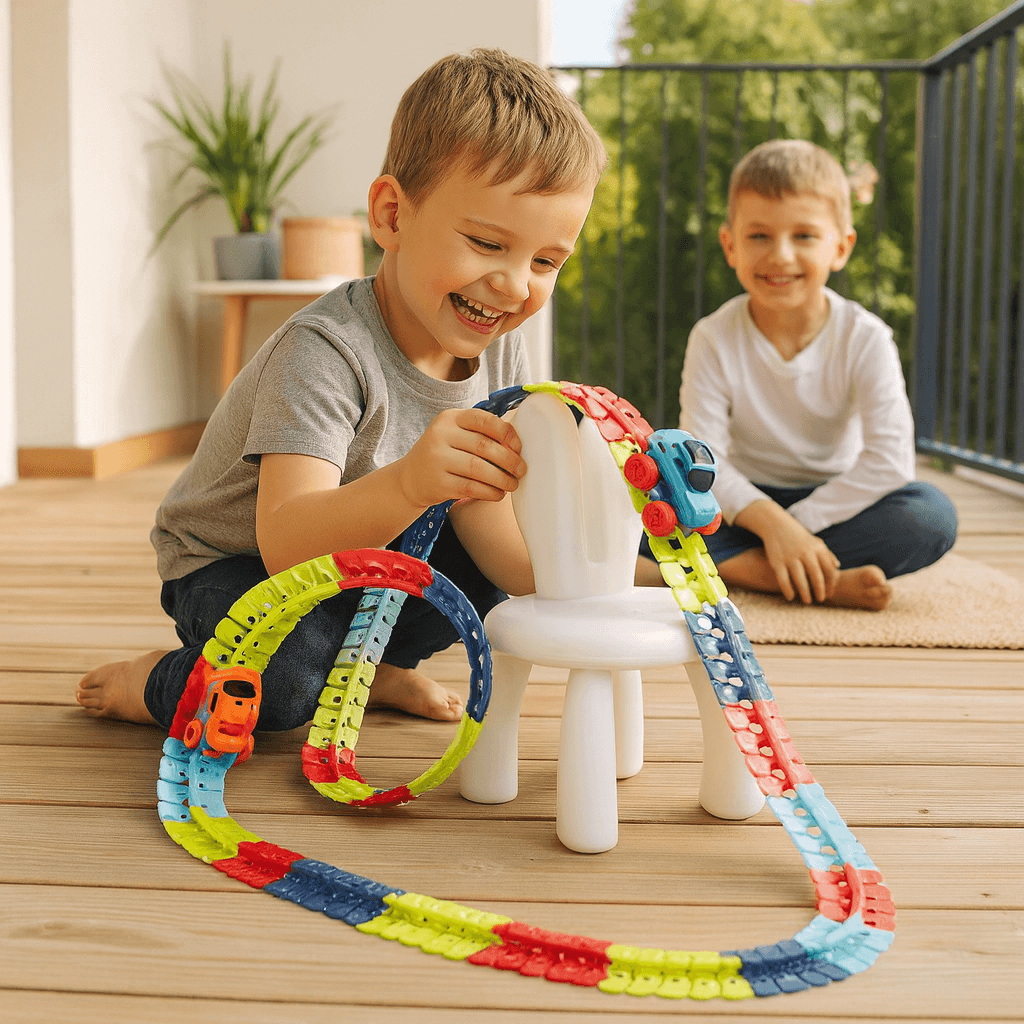 Antygrawitacyjny tor wyścigowy | Kreatywna zabawa