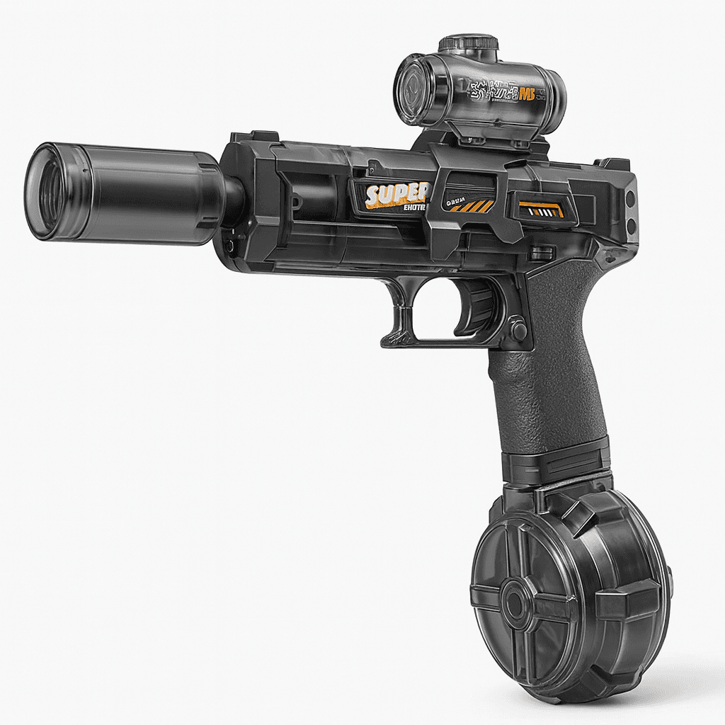 AquaStrzał LED – Elektryczny Pistolet na Wodę z Podświetleniem