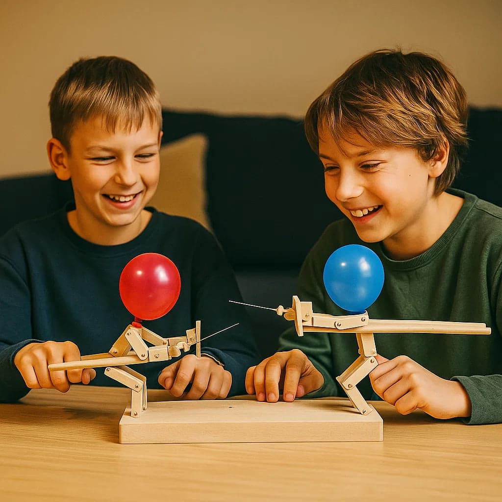 Balonowa gra w szermierkę | Rozwija zręczność