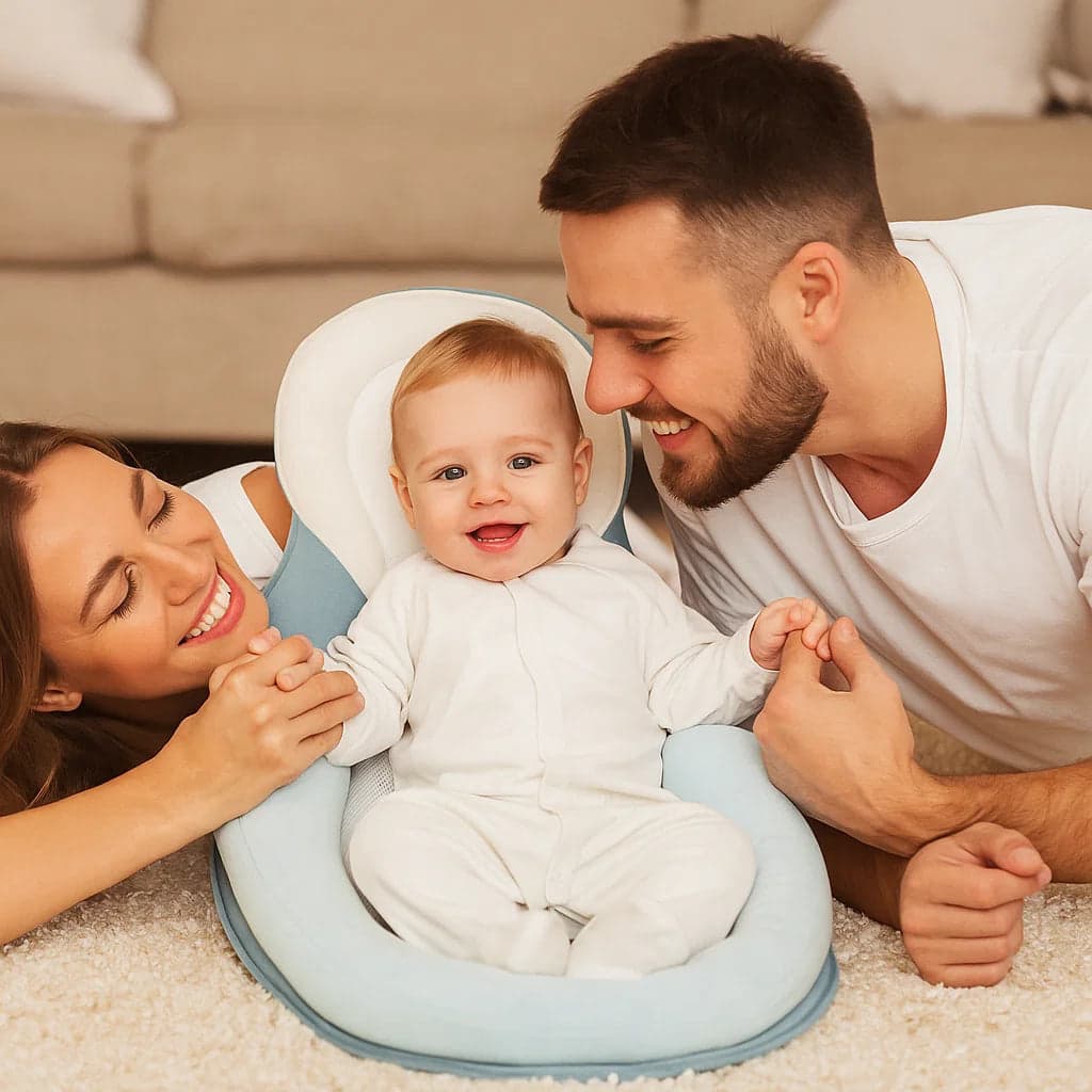 Bezpieczna poduszka wspierająca dla niemowląt | Ergonomiczne wsparcie