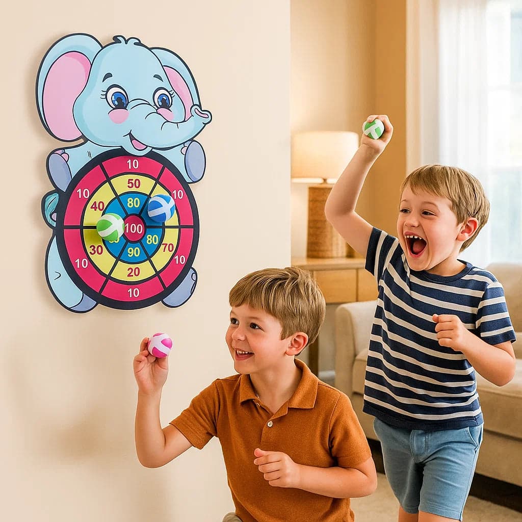 Dziecięca gra w rzutki | Wspiera celność i koncentrację