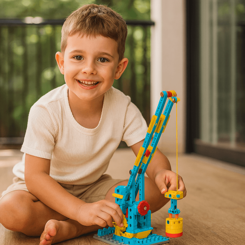 Edukacyjny zestaw klocków 3w1 | Rozwija kreatywność i umiejętności manualne