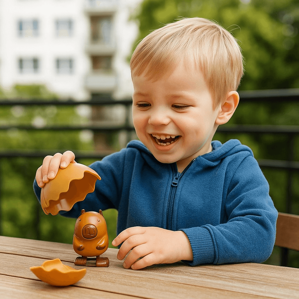 Jajko z wykluwającym się zwierzątkiem | Ekscytujące doświadczenie