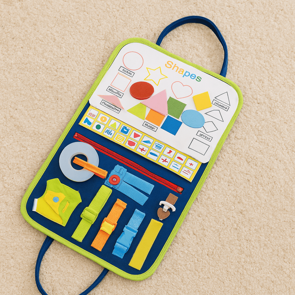 Kreatywna Księga Montessori – Edukacyjna Książeczka Aktywności dla Dzieci