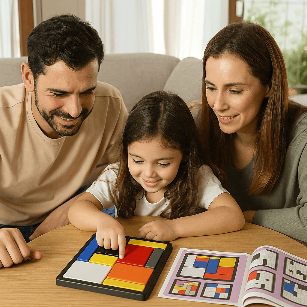 Kreatywna układanka geometryczna | Rozwija umiejętności poznawcze