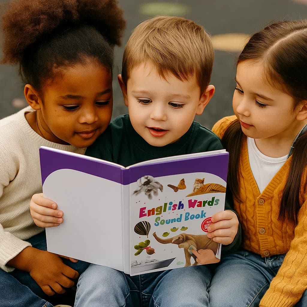 Książka do Nauki Dźwięków | Interaktywna Książka Audio dla Dzieci