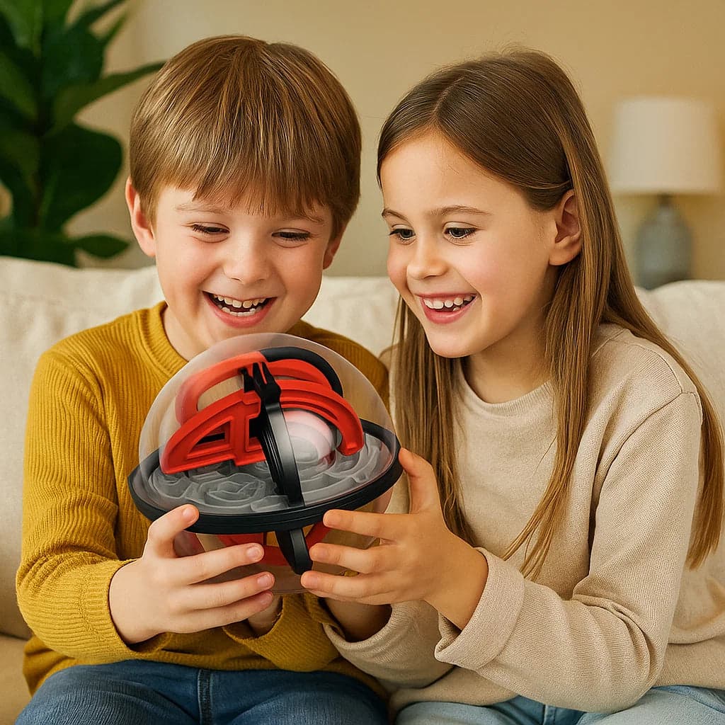 Kula Labirynt 3D | Rozwija Koncentrację | Zabawka Edukacyjna dla 5 Latka