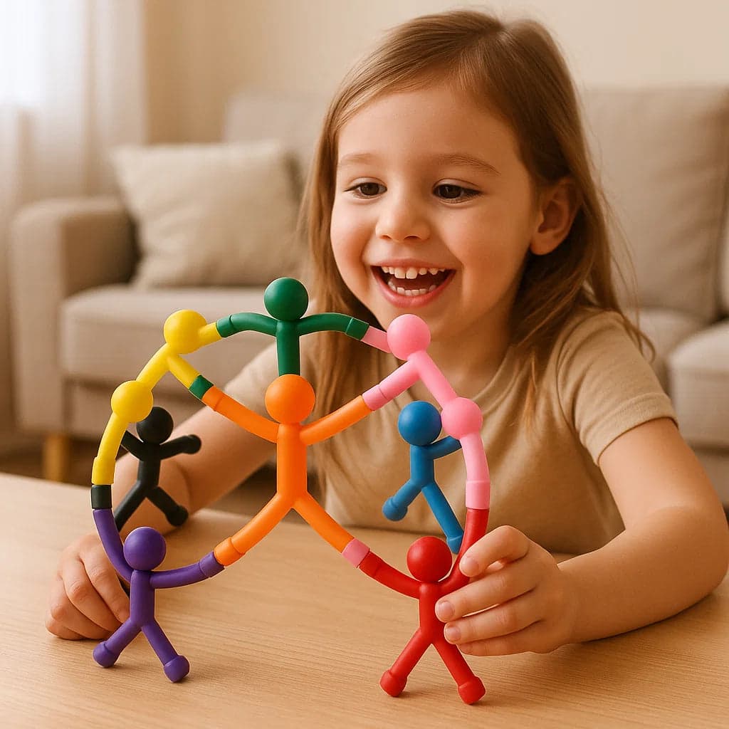 Magnetyczne figurki sensoryczne Montessori | Wspierają rozwój motoryczny