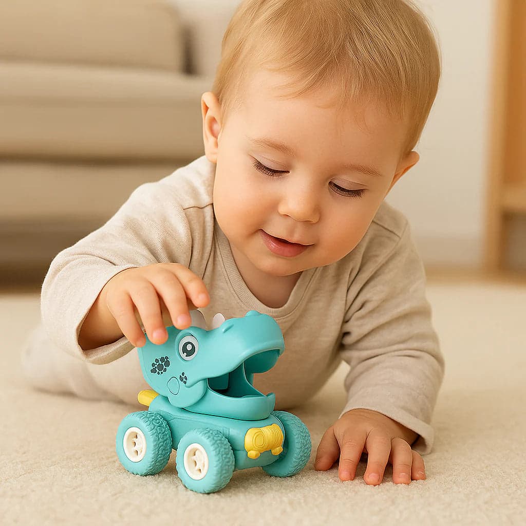 Rozbrykane Dino Auta | Bezpieczne i urocze dla maluchów