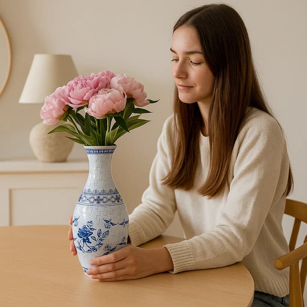 Wazon 3D Puzzle | Elegancki i funkcjonalny