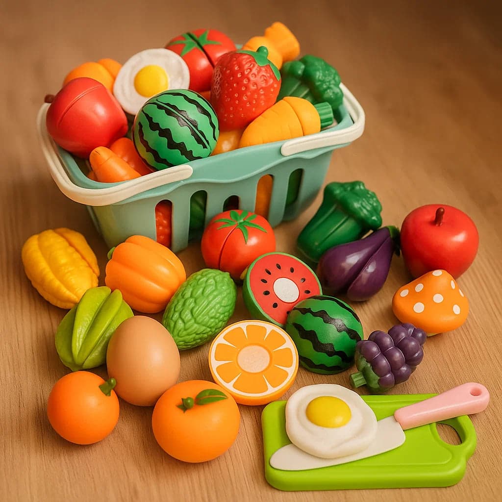 Zestaw do krojenia owoców | Edukacyjna zabawka dla dzieci