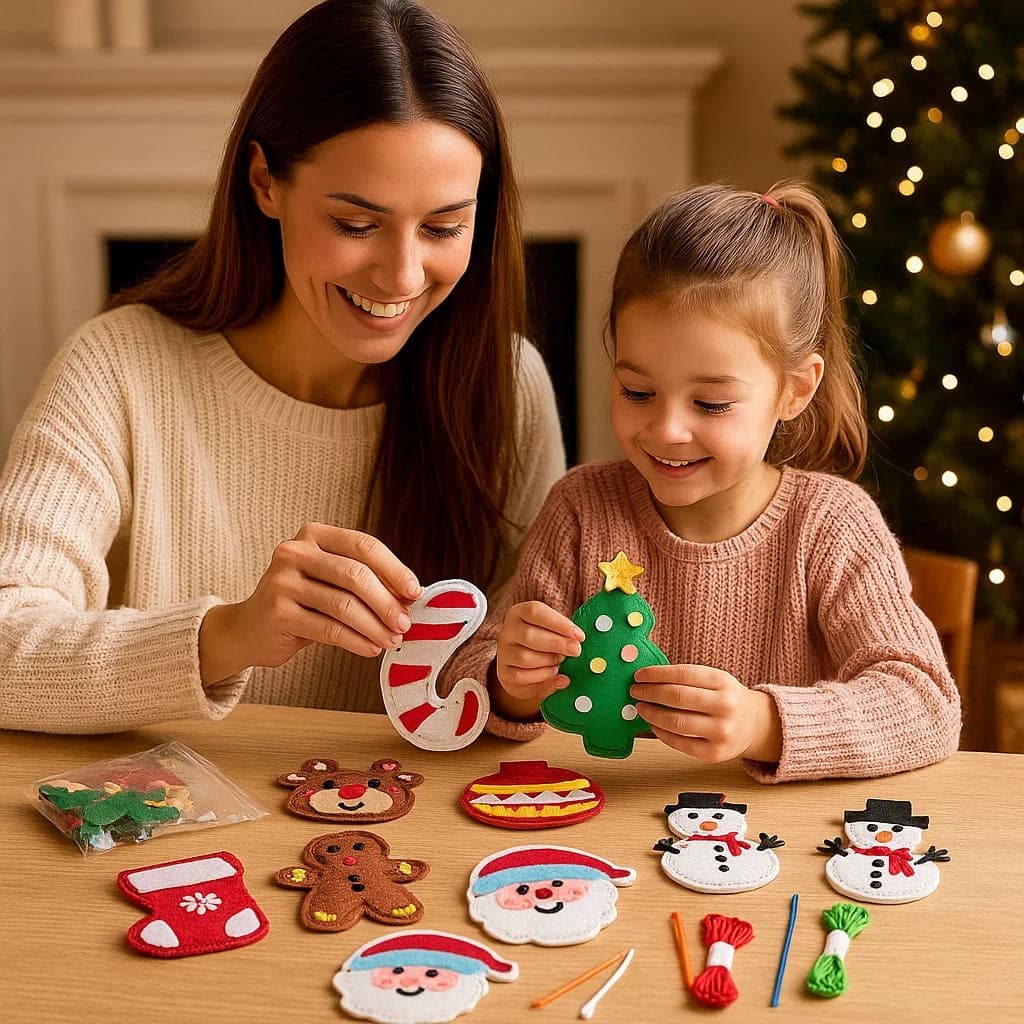 Zestaw do szycia z filcu | Kreatywność i bezpieczeństwo