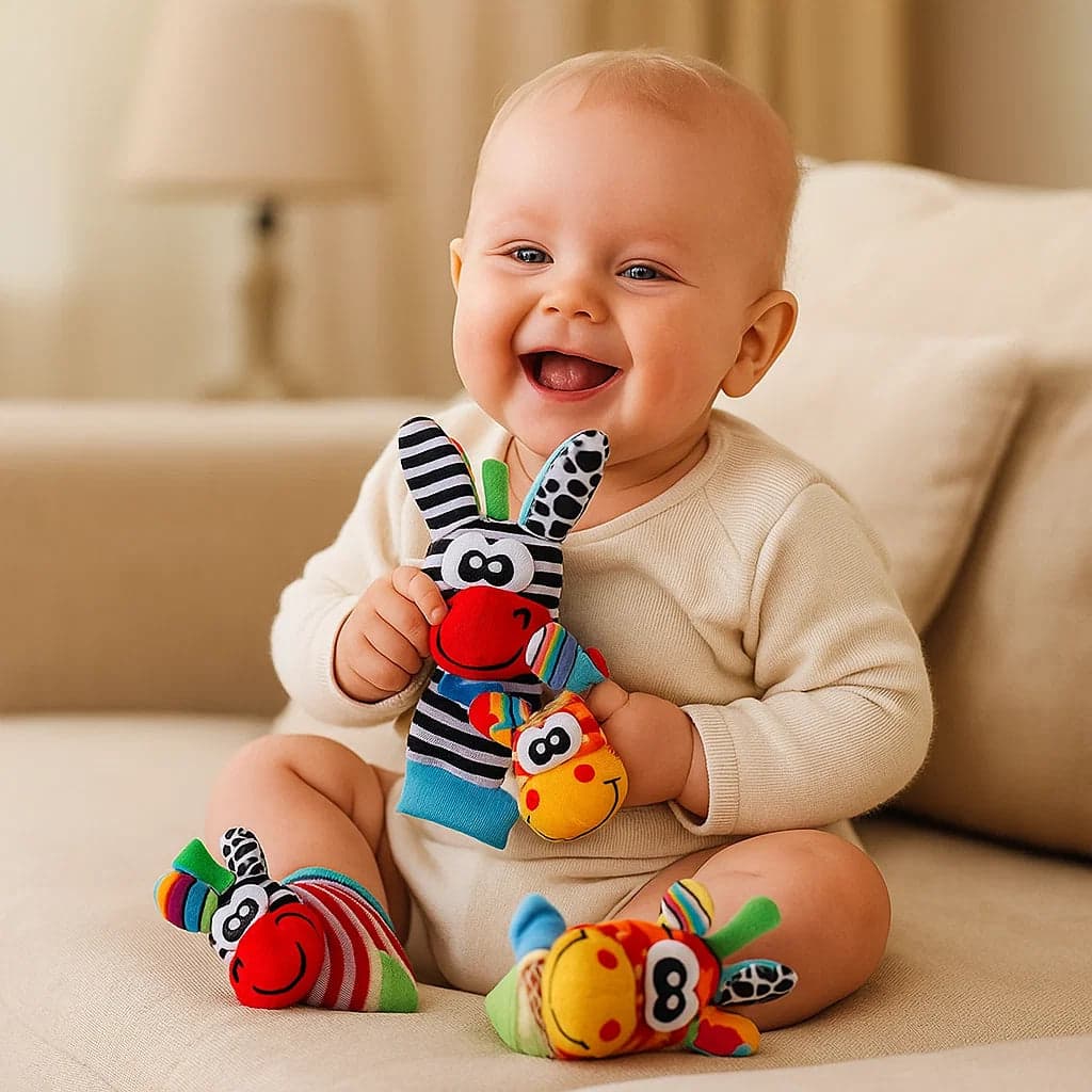 Zestaw Grzechotek | Stymulacja Rozwoju Motorycznego