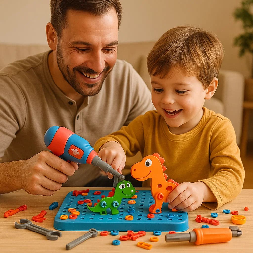 Zestaw majsterkowicza dla dzieci | rozwija kreatywność