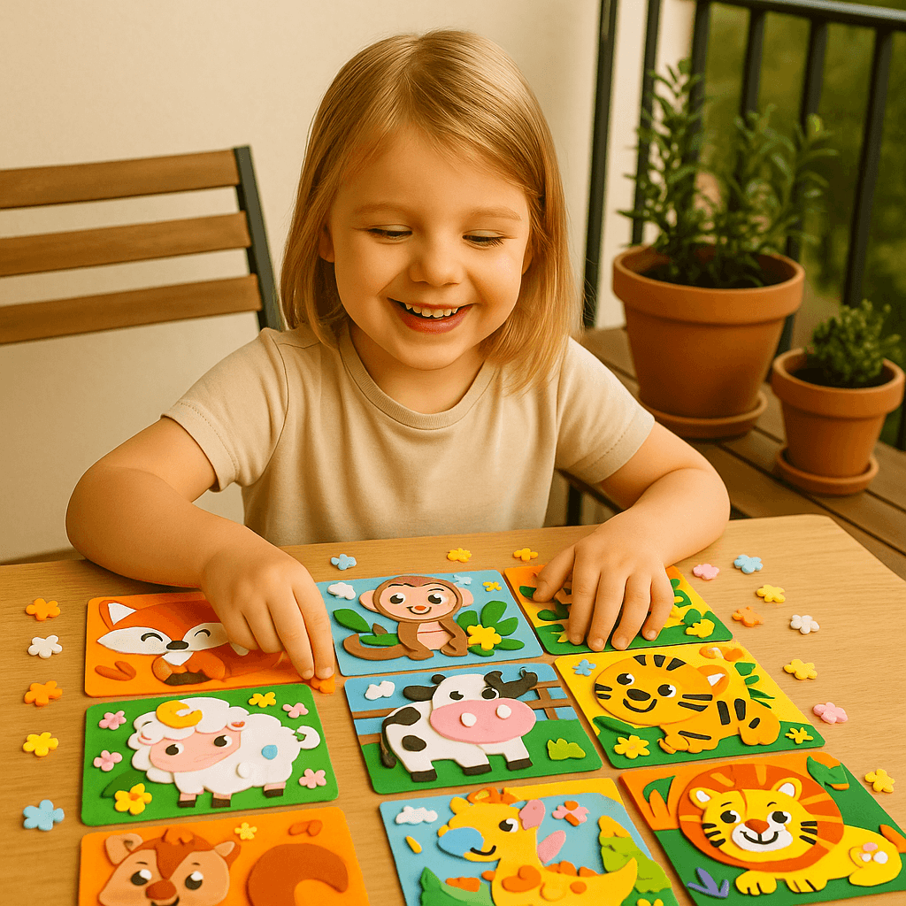 Zestaw naklejek kreatywnych | Rozwija wyobraźnię